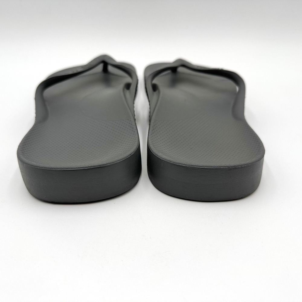 Archies Arch Support Flip Flops Womens US 10 Mens 9 Gray Neutral Unisex Summer - Picture 6 of 13